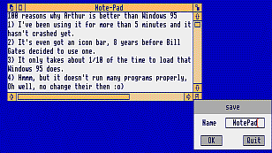 [IMAGE] saving a text file in notepad