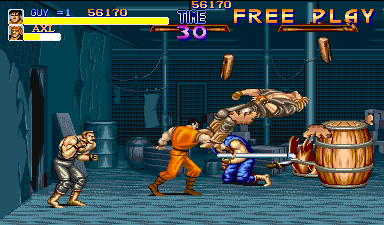 Final Fight on ARMmame