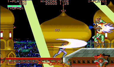 Strider on ARM MAME
